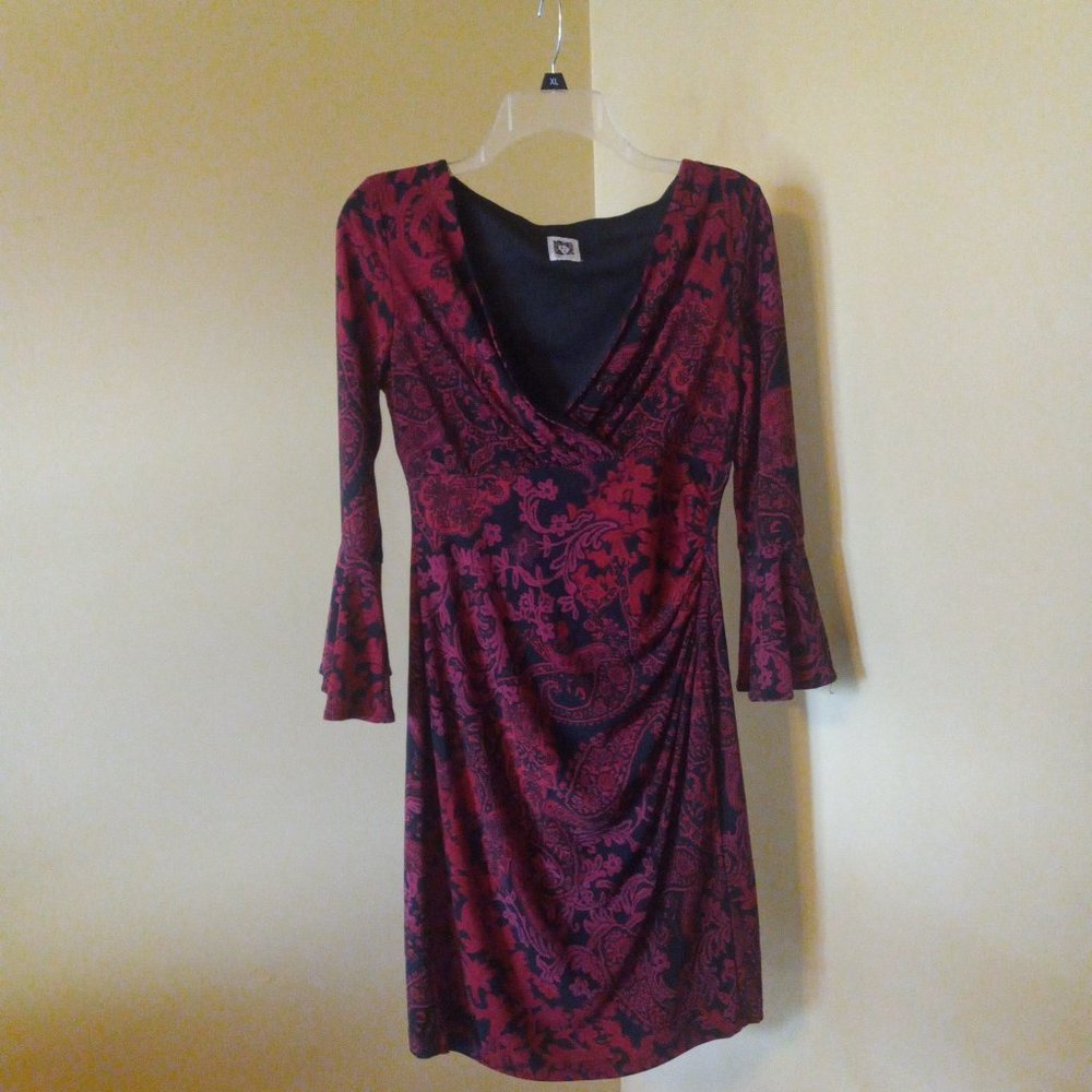Black and red dress